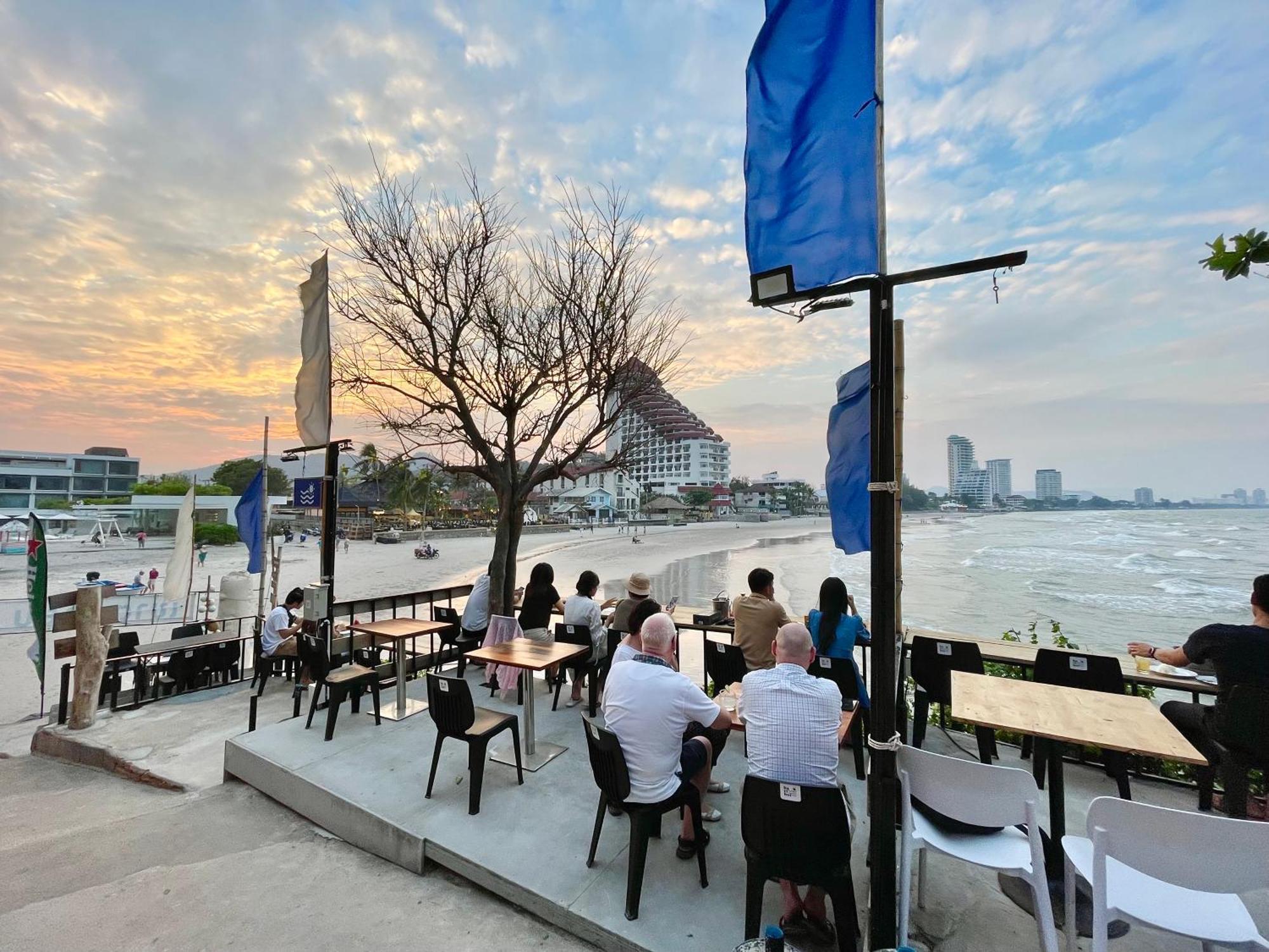 Seaview 2 Bedroom Beach Front Vacation Huahin Buitenkant foto