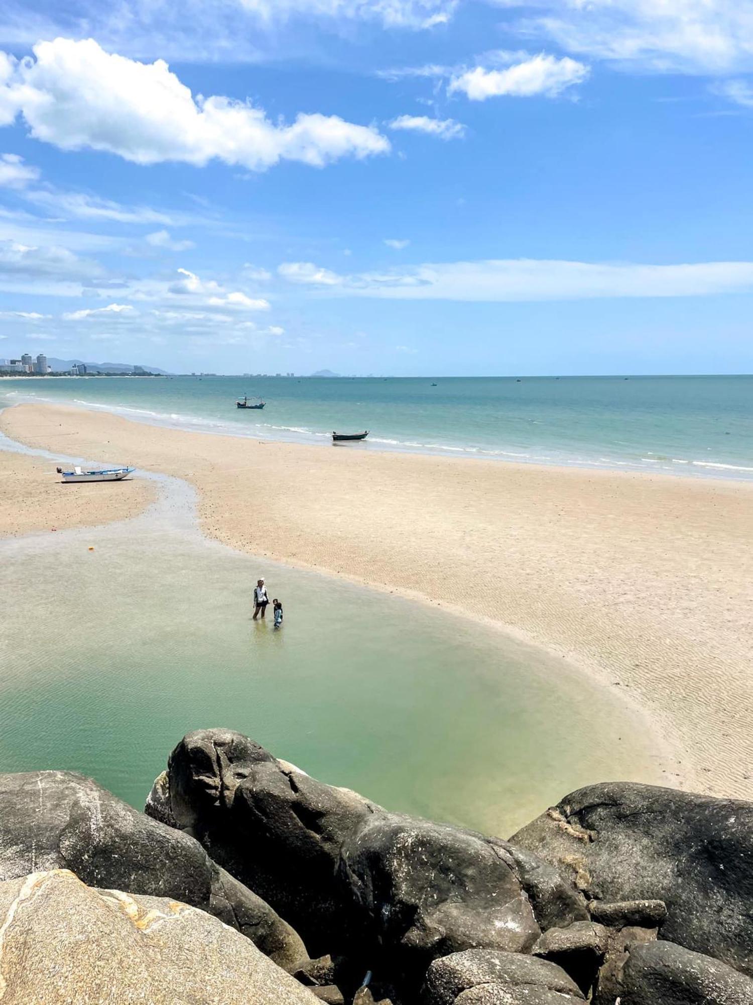 Seaview 2 Bedroom Beach Front Vacation Huahin Buitenkant foto